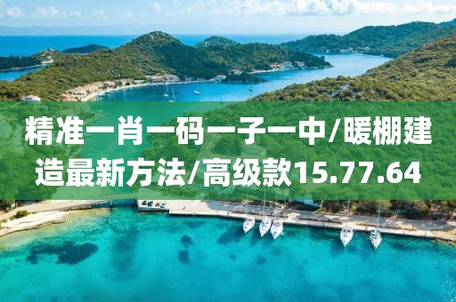 精准一肖一码一子一中/暖棚建造最新方法/高级款15.77.64