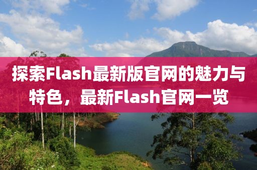 探索Flash最新版官网的魅力与特色，最新Flash官网一览