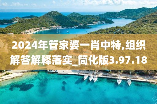 2024年管家婆一肖中特,组织解答解释落实_简化版3.97.18