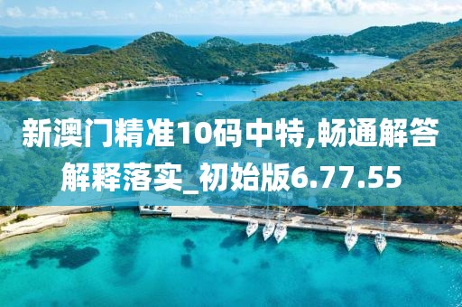 新澳门精准10码中特,畅通解答解释落实_初始版6.77.55