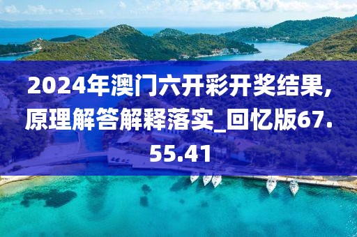 2024年澳门六开彩开奖结果,原理解答解释落实_回忆版67.55.41