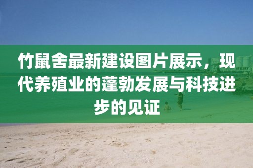 竹鼠舍最新建设图片展示，现代养殖业的蓬勃发展与科技进步的见证