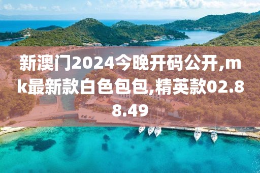 新澳门2024今晚开码公开,mk最新款白色包包,精英款02.88.49