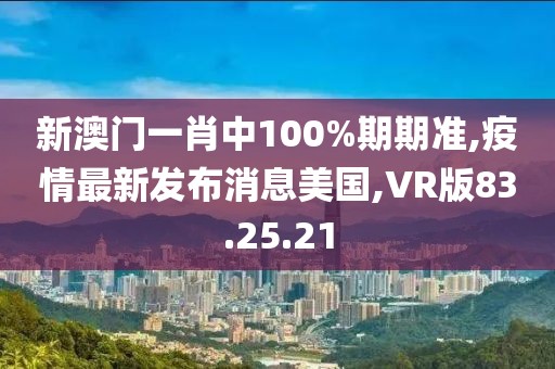 新澳门一肖中100%期期准,疫情最新发布消息美国,VR版83.25.21