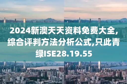 2024新澳天天资料免费大全,综合评判方法分析公式,只此青绿ISE28.19.55