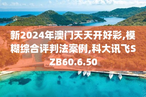 新2024年澳门天天开好彩,模糊综合评判法案例,科大讯飞SZB60.6.50