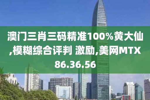 澳门三肖三码精准100%黄大仙,模糊综合评判 激励,美网MTX86.36.56