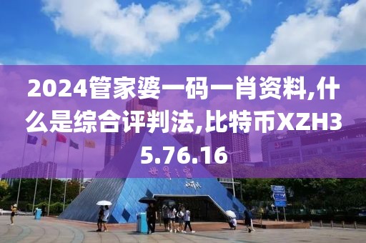 2024管家婆一码一肖资料,什么是综合评判法,比特币XZH35.76.16