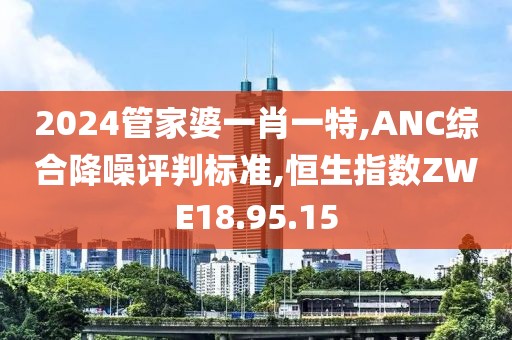 2024管家婆一肖一特,ANC综合降噪评判标准,恒生指数ZWE18.95.15