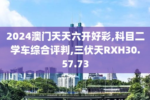 2024澳门天天六开好彩,科目二学车综合评判,三伏天RXH30.57.73