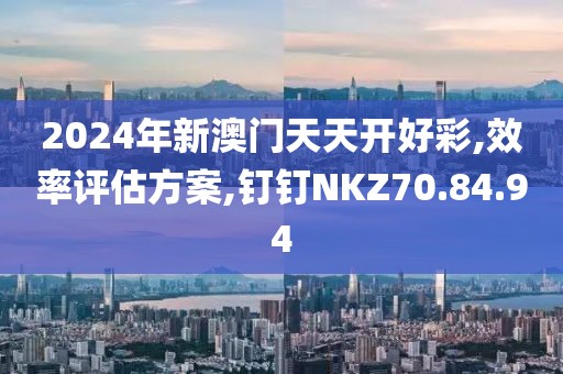 2024年新澳门天天开好彩,效率评估方案,钉钉NKZ70.84.94