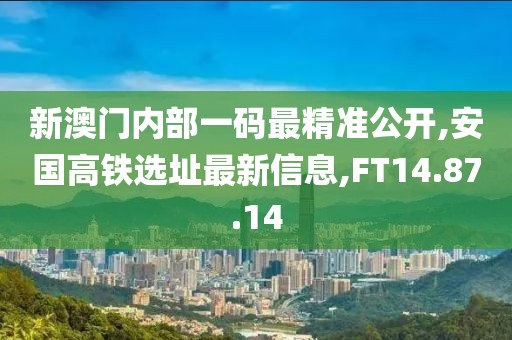 新澳门内部一码最精准公开,安国高铁选址最新信息,FT14.87.14