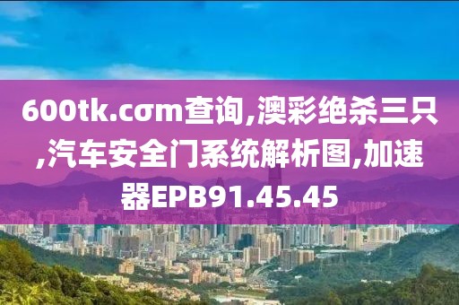 600tk.cσm查询,澳彩绝杀三只,汽车安全门系统解析图,加速器EPB91.45.45