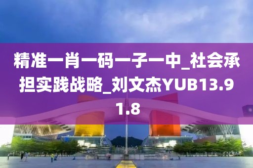 精准一肖一码一子一中_社会承担实践战略_刘文杰YUB13.91.8