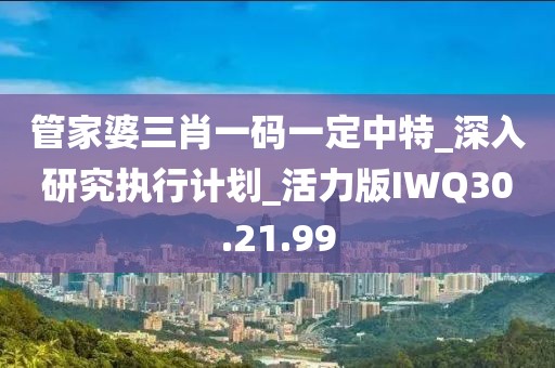 管家婆三肖一码一定中特_深入研究执行计划_活力版IWQ30.21.99