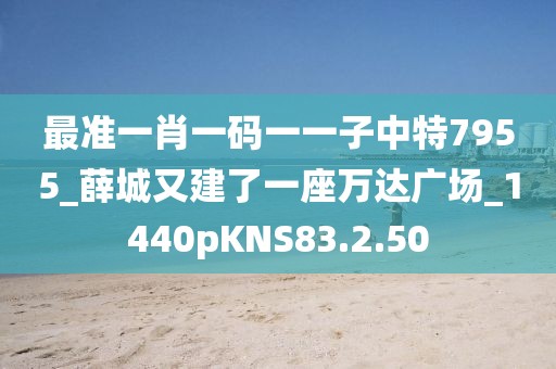 最准一肖一码一一子中特7955_薛城又建了一座万达广场_1440pKNS83.2.50