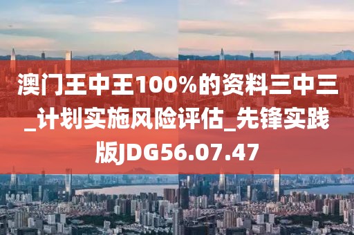 澳门王中王100%的资料三中三_计划实施风险评估_先锋实践版JDG56.07.47