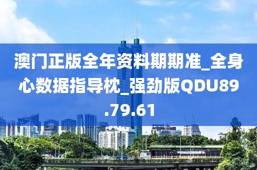 澳门正版全年资料期期准_全身心数据指导枕_强劲版QDU89.79.61