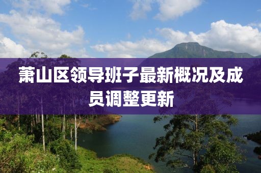 萧山区领导班子最新概况及成员调整更新