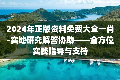 2024年正版资料免费大全一肖-实地研究解答协助——全方位实践指导与支持