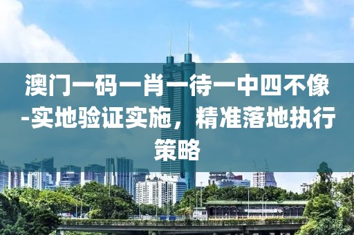 澳门一码一肖一待一中四不像-实地验证实施，精准落地执行策略