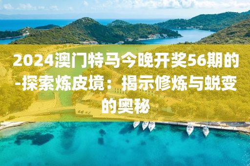 2024澳门特马今晚开奖56期的-探索炼皮境：揭示修炼与蜕变的奥秘