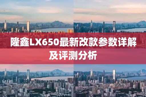 隆鑫LX650最新改款参数详解及评测分析