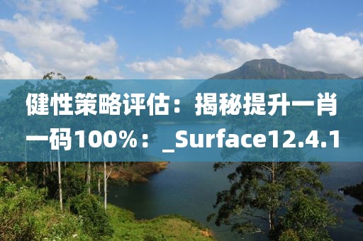 健性策略评估：揭秘提升一肖一码100%：_Surface12.4.1