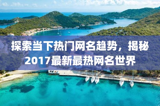 探索当下热门网名趋势，揭秘2017最新最热网名世界