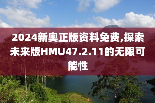 2024新奥正版资料免费,探索未来版HMU47.2.11的无限可能性