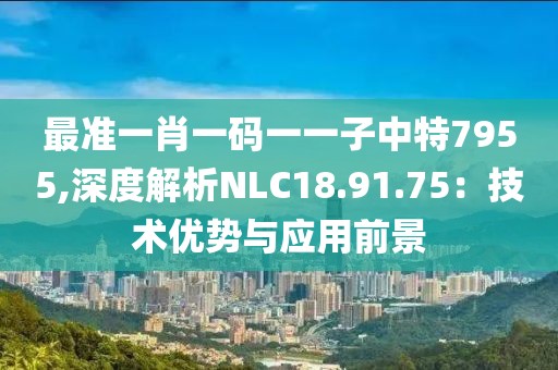 最准一肖一码一一子中特7955,深度解析NLC18.91.75：技术优势与应用前景