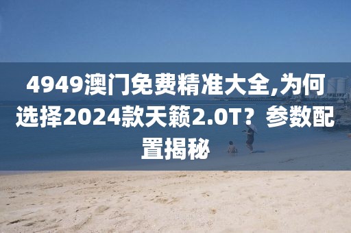 4949澳门免费精准大全,为何选择2024款天籁2.0T？参数配置揭秘