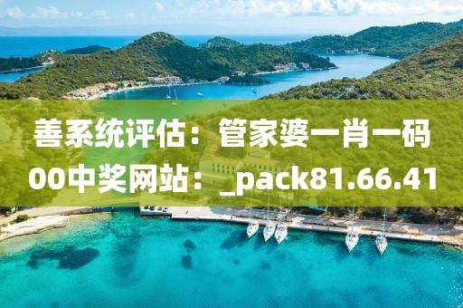 善系统评估：管家婆一肖一码00中奖网站：_pack81.66.41