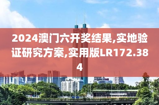 2024澳门六开奖结果,实地验证研究方案,实用版LR172.384