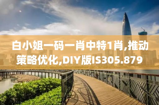 白小姐一码一肖中特1肖,推动策略优化,DIY版IS305.879