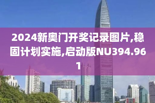 2024新奥门开奖记录图片,稳固计划实施,启动版NU394.961