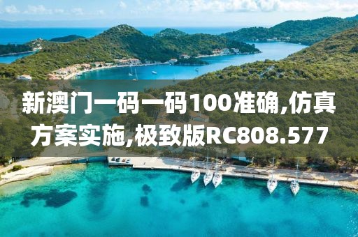 新澳门一码一码100准确,仿真方案实施,极致版RC808.577