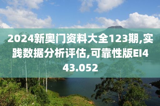 2024新奥门资料大全123期,实践数据分析评估,可靠性版EI443.052