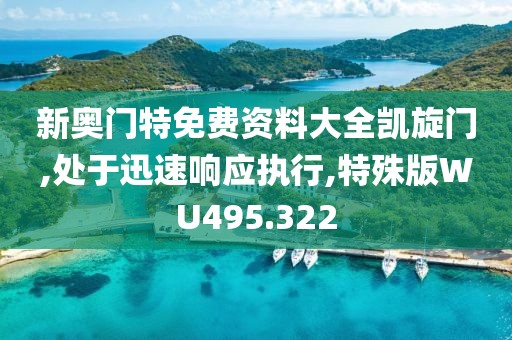 新奥门特免费资料大全凯旋门,处于迅速响应执行,特殊版WU495.322