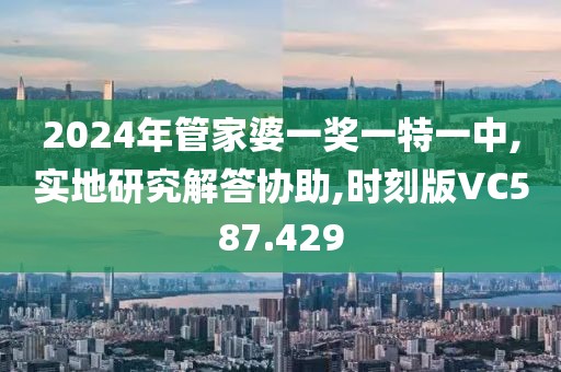 2024年管家婆一奖一特一中,实地研究解答协助,时刻版VC587.429