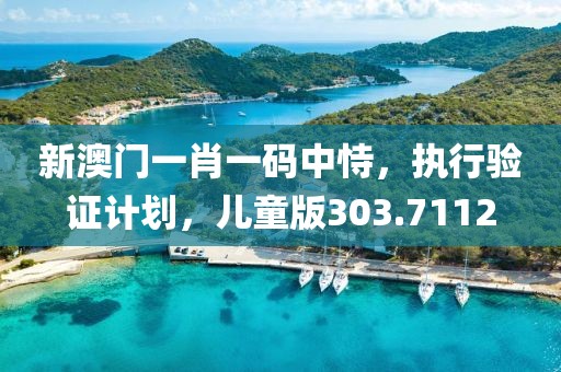 新澳门一肖一码中恃，执行验证计划，儿童版303.7112