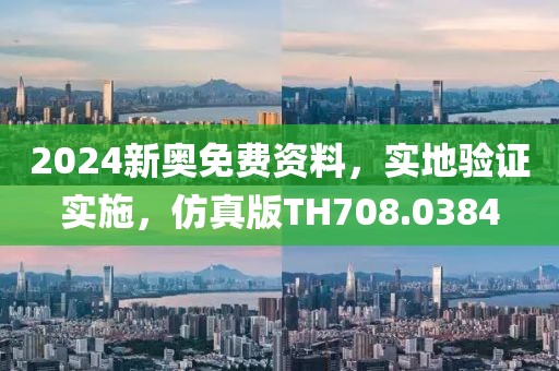 2024新奥免费资料，实地验证实施，仿真版TH708.0384