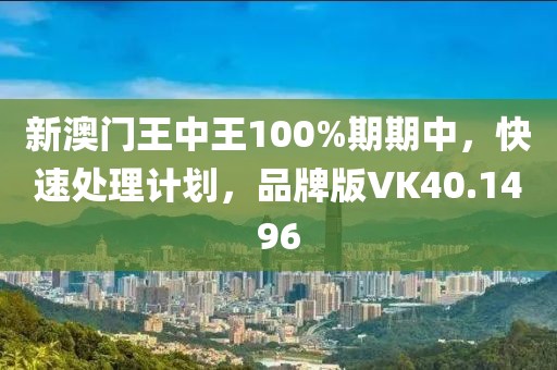 新澳门王中王100%期期中，快速处理计划，品牌版VK40.1496