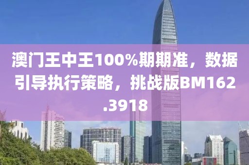 澳门王中王100%期期准，数据引导执行策略，挑战版BM162.3918