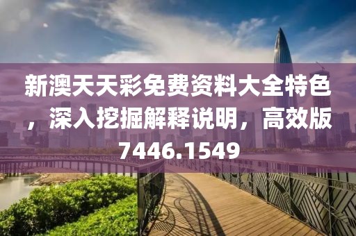 新澳天天彩免费资料大全特色，深入挖掘解释说明，高效版7446.1549