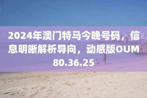 2024年澳门特马今晚号码，信息明晰解析导向，动感版OUM80.36.25