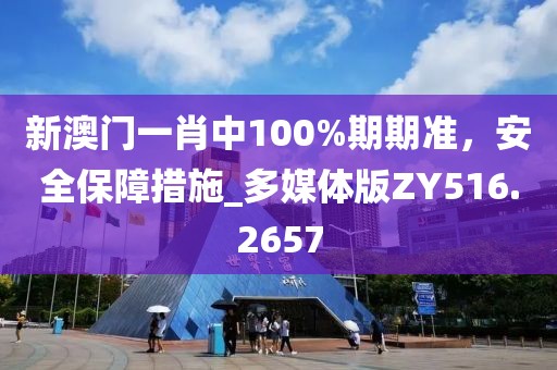 新澳门一肖中100%期期准，安全保障措施_多媒体版ZY516.2657