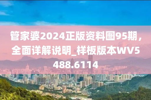 管家婆2024正版资料图95期，全面详解说明_样板版本WV5488.6114