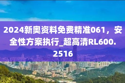 2024新奥资料免费精准061，安全性方案执行_超高清RL600.2516