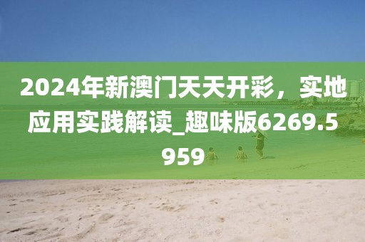 2024年新澳门天天开彩，实地应用实践解读_趣味版6269.5959